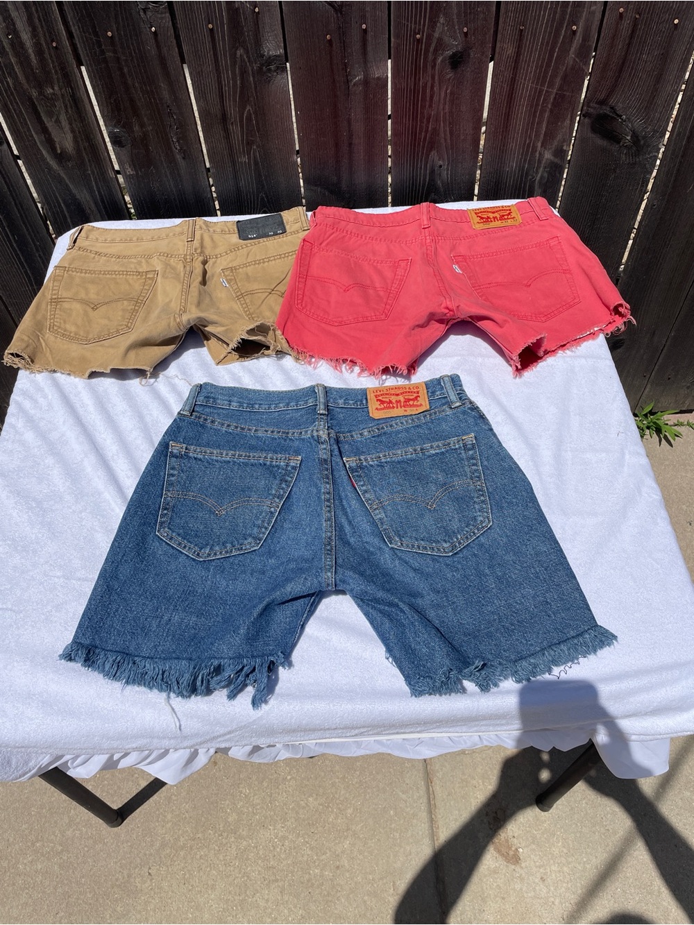 Levi’s Customized Cutoff Jean Shorts